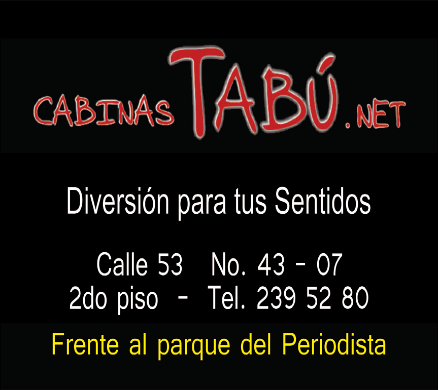  Cabinas Tabu.net [MEDELLIN] 