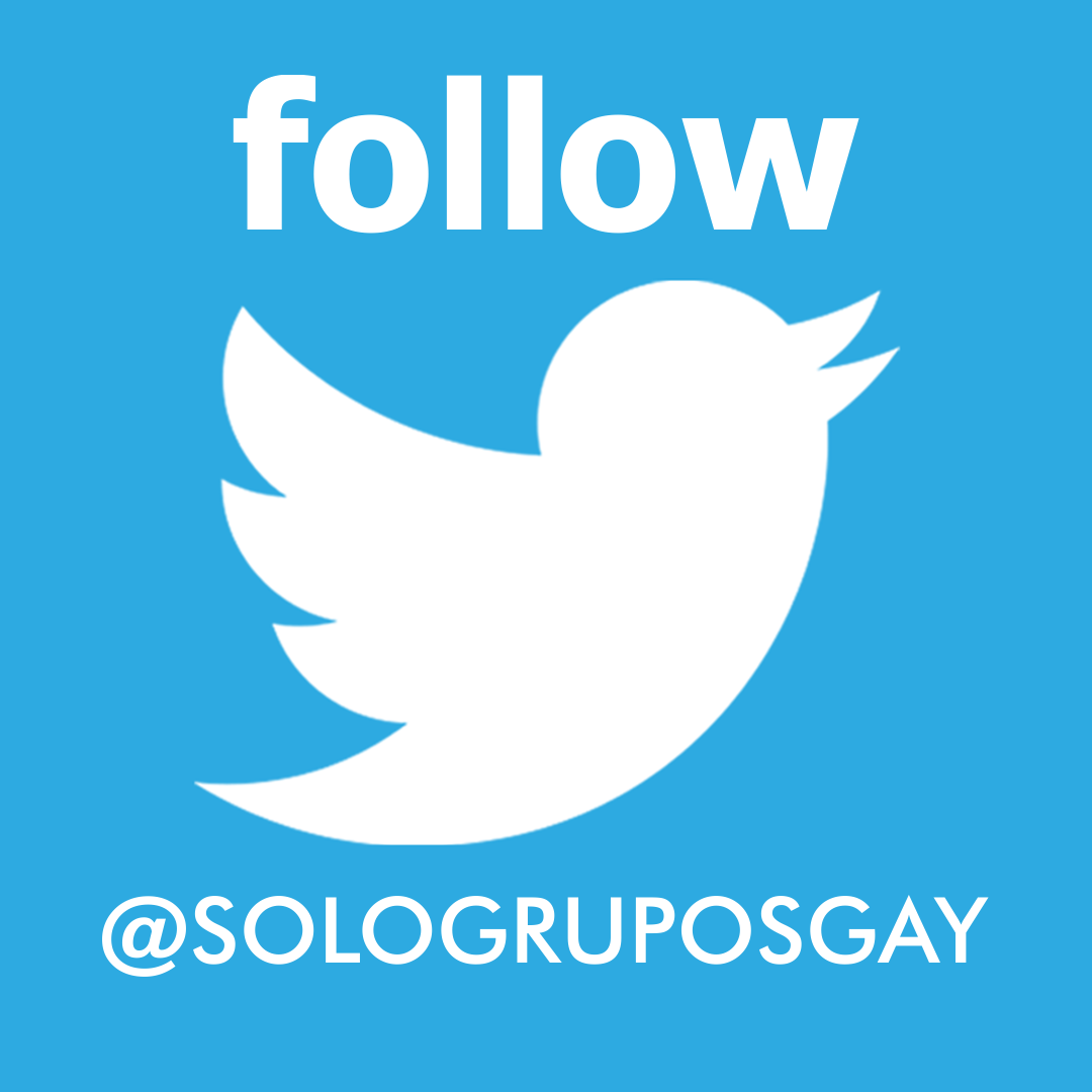 Síguenos en Twitter @sologruposgay